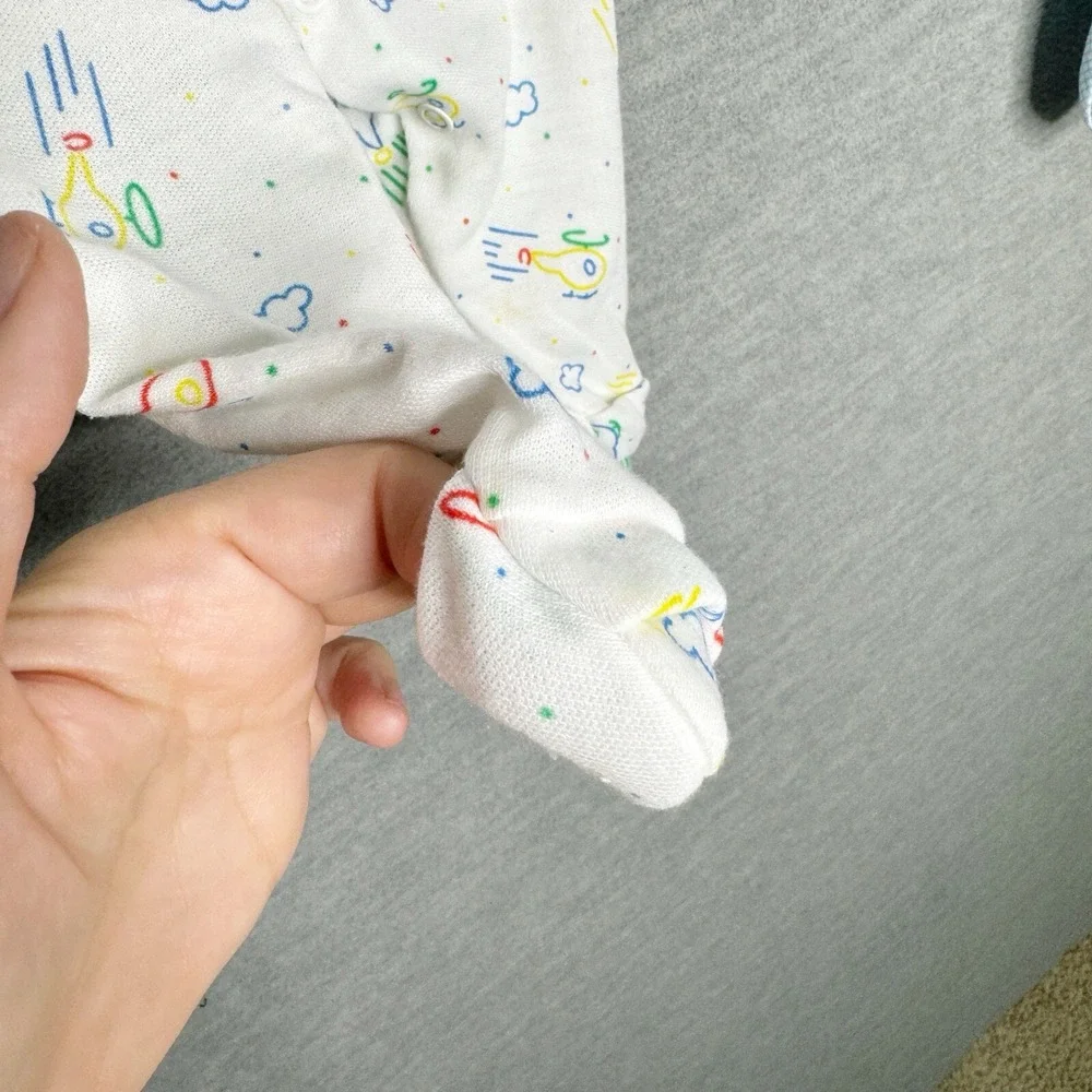 Vintage Lot 80s 90s Little Me Baby Boys Footie Sleeper Up To 13 Lbs 0-3‎ Month